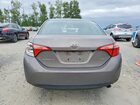 2018 Toyota Corolla Le Серый vin: 2T1BURHE0JC025733