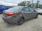 2018 Toyota Corolla Le Серый vin: 2T1BURHE0JC025733