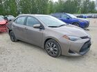 2018 Toyota Corolla Le Серый vin: 2T1BURHE0JC025733