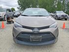 2018 Toyota Corolla Le Серый vin: 2T1BURHE0JC025733