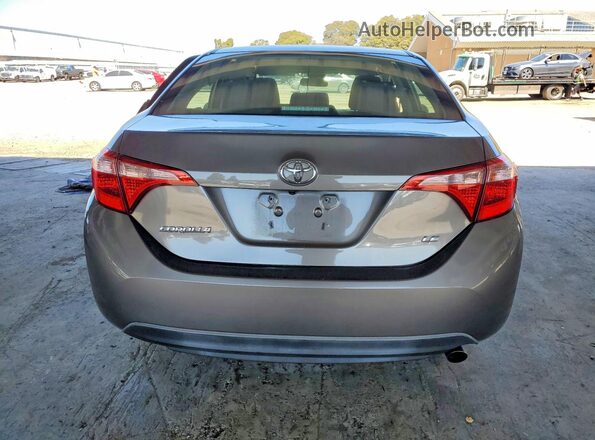 2T1BURHE0JC044055 2018 TOYOTA COROLLA Gray უკანა ხედი
