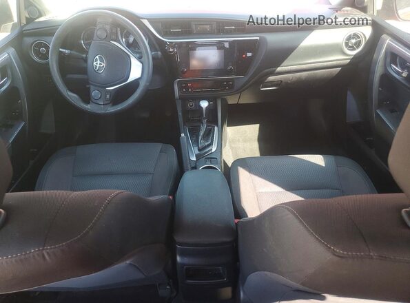 2T1BURHE0JC120938 2018 TOYOTA COROLLA Red წინა პანელის ხედი
