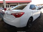 2018 Toyota Corolla Le White vin: 2T1BURHE0JC966034