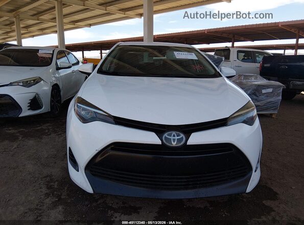 2T1BURHE0JC966034 2018 TOYOTA COROLLA White Vista frontal