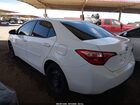 2018 Toyota Corolla Le White vin: 2T1BURHE0JC966034