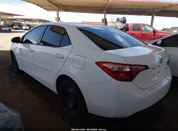 2T1BURHE0JC966034 2018 TOYOTA COROLLA White Trasero izquierdo