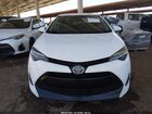 2018 Toyota Corolla Le White vin: 2T1BURHE0JC966034