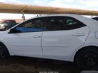 2018 Toyota Corolla Le White vin: 2T1BURHE0JC966034