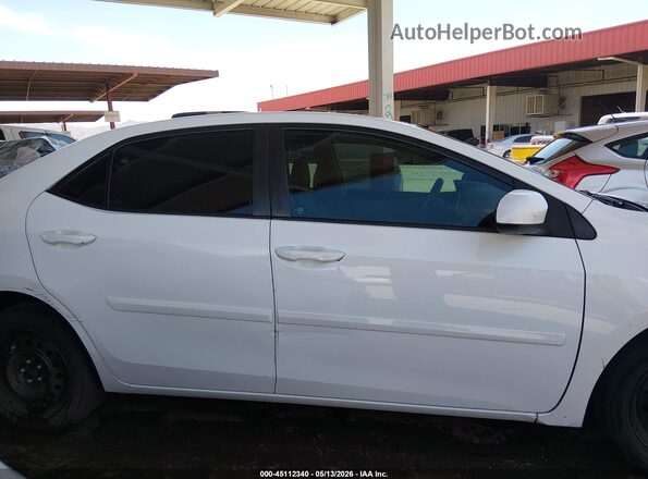 2T1BURHE0JC966034 2018 TOYOTA COROLLA White Vista interior trasera