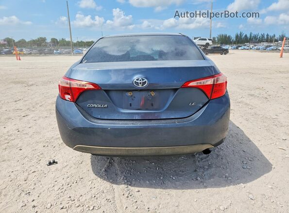 2T1BURHE0JC966700 2018 TOYOTA COROLLA Угольный Вид сзади