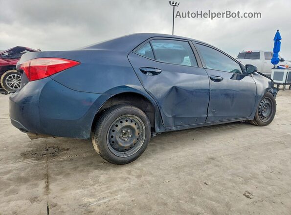 2T1BURHE0JC980404 2018 TOYOTA COROLLA Blue Задня права чверть