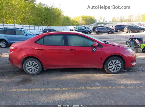 2T1BURHE0JC980466 2018 TOYOTA LL Красный Вид задней части салона