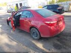 2018 Toyota Corolla Le Красный vin: 2T1BURHE0JC980466