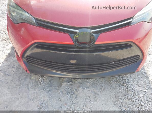 2T1BURHE0JC996764 2018 TOYOTA COROLLA Red წინა ხედი