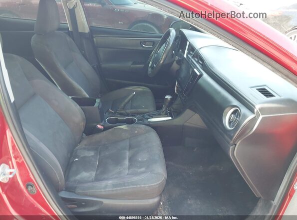 2T1BURHE0JC996764 2018 TOYOTA COROLLA Red წინა სალონის ხედი