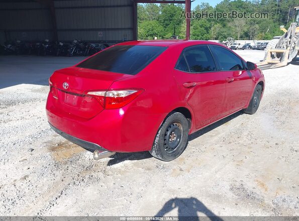 2T1BURHE0JC996764 2018 TOYOTA COROLLA Red უკანა მარჯვენა