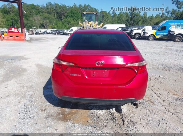 2T1BURHE0JC996764 2018 TOYOTA COROLLA Red 