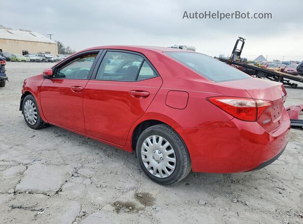 2T1BURHE0KC150071 2019 TOYOTA COROLLA Red Tył lewy