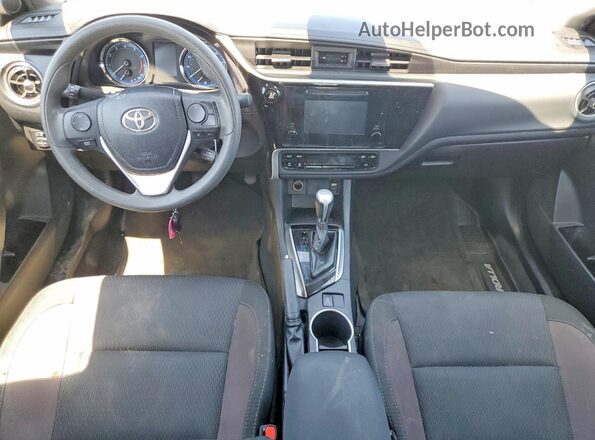 2T1BURHE0KC186181 2019 TOYOTA COROLLA White Widok deski rozdzielczej