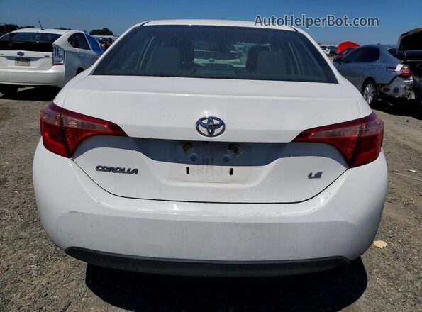 2T1BURHE0KC186181 2019 TOYOTA COROLLA White Widok z tyłu