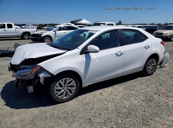 2T1BURHE0KC186181 2019 TOYOTA COROLLA White Przód lewy