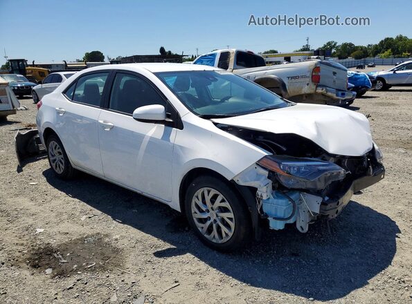 2T1BURHE0KC186181 2019 TOYOTA COROLLA White Przód prawy