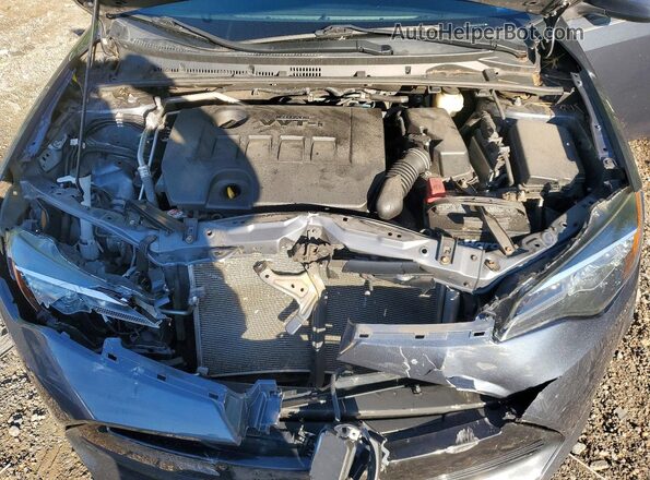 2T1BURHE0KC200192 2019 TOYOTA COROLLA Blue Vista interior trasera