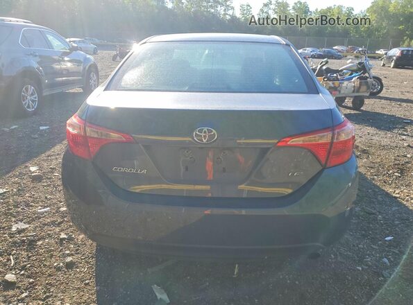 2T1BURHE0KC200192 2019 TOYOTA COROLLA Blue Vista trasera