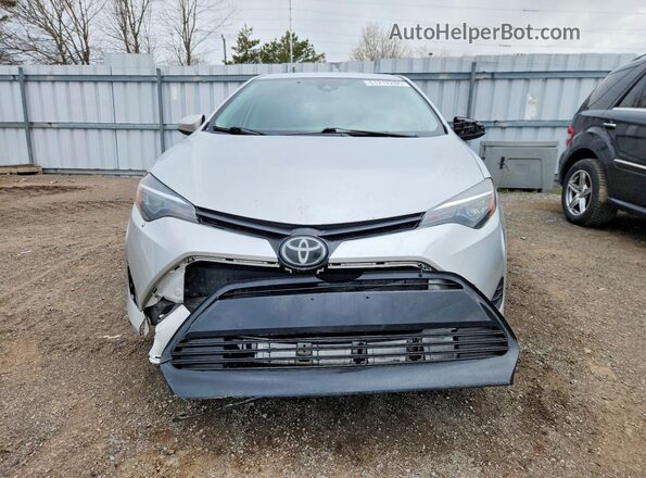 2T1BURHE0KC230762 2019 TOYOTA COROLLA Silver Вид спереду