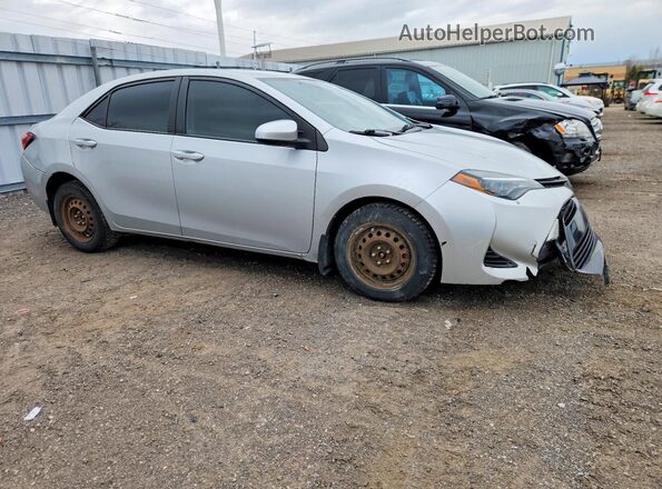 2T1BURHE0KC230762 2019 TOYOTA COROLLA Silver Передня права чверть