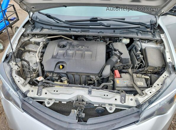 2T1BURHE0KC230762 2019 TOYOTA COROLLA Silver Вид задньої частини салону