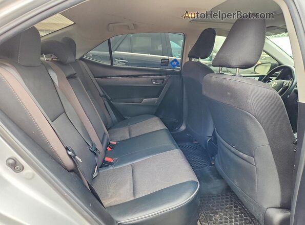 2T1BURHE0KC230762 2019 TOYOTA COROLLA Silver Вид задніх сидінь