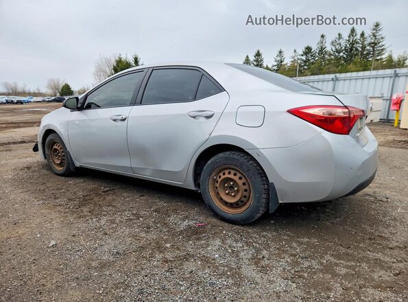 2T1BURHE0KC230762 2019 TOYOTA COROLLA Silver Задня ліва чверть