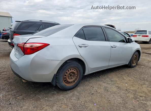2T1BURHE0KC230762 2019 TOYOTA COROLLA Silver Задня права чверть