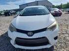 2016 Toyota Corolla Le White vin: 2T1BURHE1GC489588