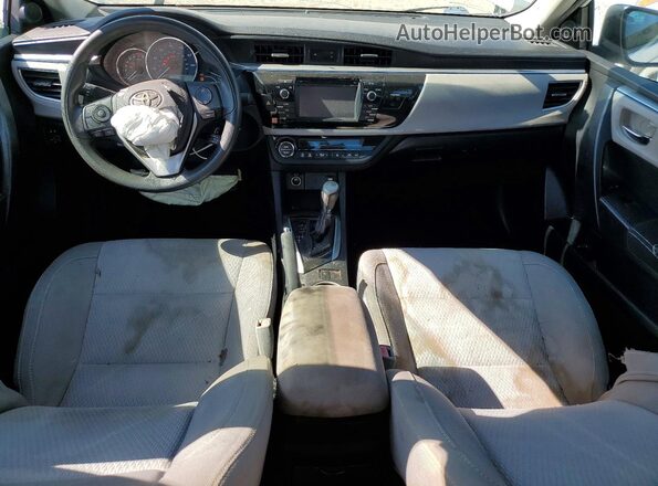 2T1BURHE1GC566301 2016 TOYOTA COROLLA Белый Вид панели приборов