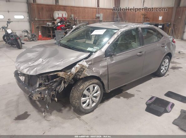 2T1BURHE1GC590758 2016 TOYOTA LL Gray Передня ліва чверть
