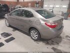 2016 Toyota Corolla Le Gray vin: 2T1BURHE1GC590758
