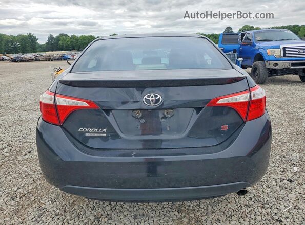 2T1BURHE1GC596317 2016 TOYOTA COROLLA Черный Вид сзади