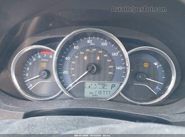 2T1BURHE1GC611740 2016 TOYOTA COROLLA Dark Blue Հետևի նստատեղերի տեսք