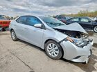 2016 Toyota Corolla Le Серебряный vin: 2T1BURHE1GC640980