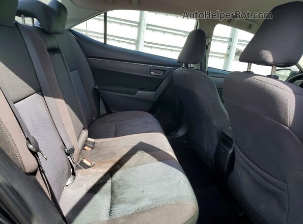 2T1BURHE1HC835222 2017 TOYOTA COROLLA Black უკანა სავარძლების ხედი