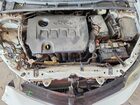 2017 Toyota Corolla Le Белый vin: 2T1BURHE1HC860458