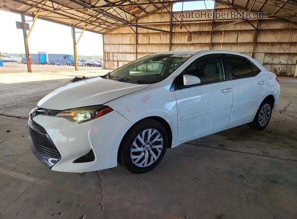 2T1BURHE1HC860458 2017 TOYOTA COROLLA Белый Передняя левая четверть
