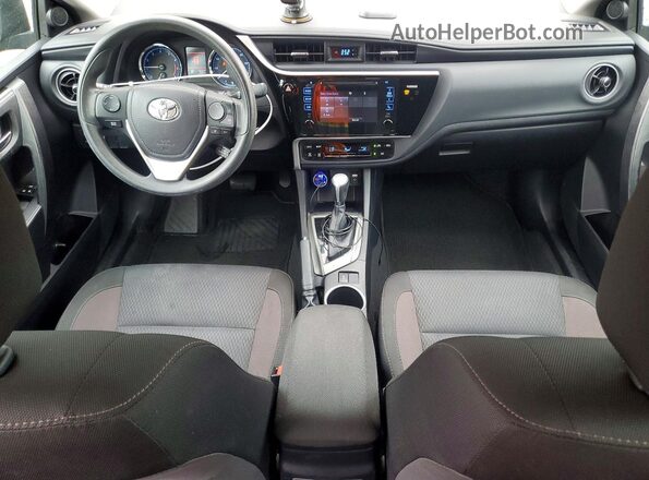 2T1BURHE1HC871475 2017 TOYOTA COROLLA Black Vista del salpicadero