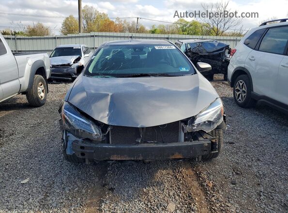2T1BURHE1HC944182 2017 TOYOTA COROLLA Серый Вид спереди