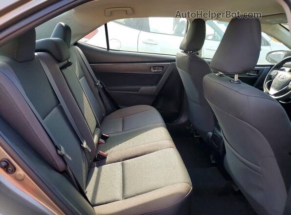 2T1BURHE1HC944182 2017 TOYOTA COROLLA Серый Вид задних сидений