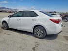 2018 Toyota Corolla Le White vin: 2T1BURHE1JC063424