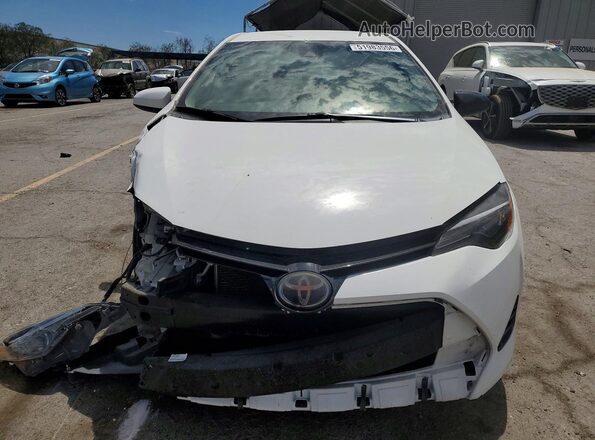 2T1BURHE1JC063424 2018 TOYOTA COROLLA White Vista frontal