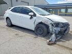 2018 Toyota Corolla Le White vin: 2T1BURHE1JC063424